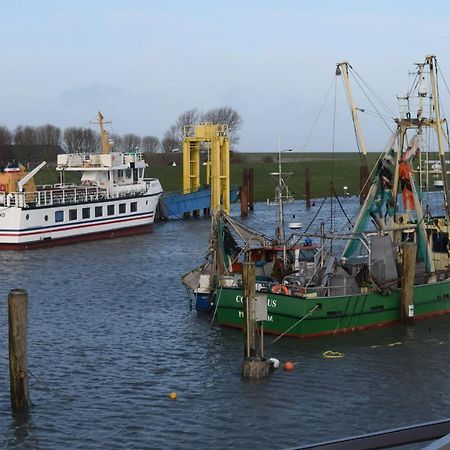 Heimathafen Ueber Hafen-Pub Apartment Pellworm Bagian luar foto